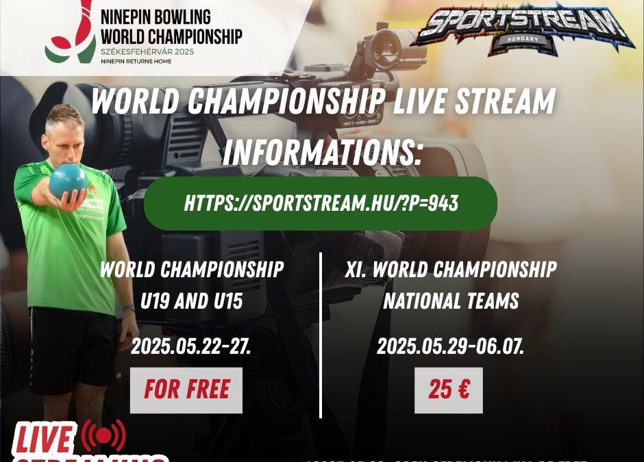 WATCH the World Championship LIVE!